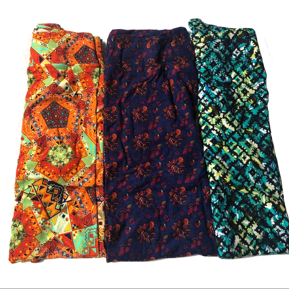 6 piece TS LuLaRoe leggings bundle